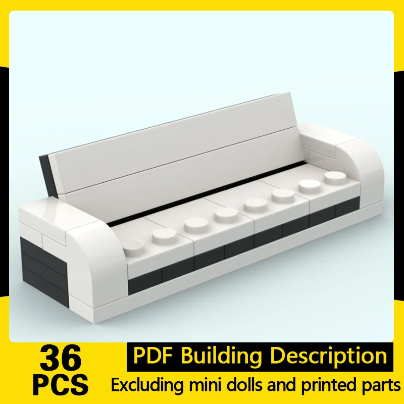 City Street View Model MOC Building Bricks Extra Large White Sofa Modular Technology Gifts Holiday Assemble Children Toys Suit
City Street View Model MOC Building Bricks Extra Large White Sofa Modular Technology Gifts Holiday Assemble Children Toys Suit