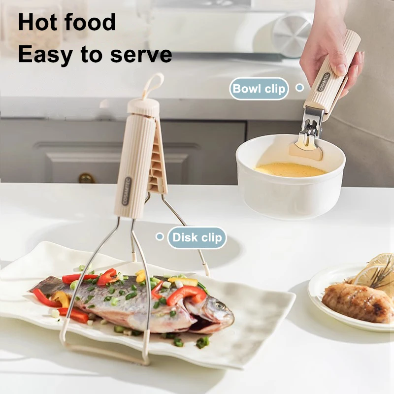 Non-slip Anti Scalding Clip Meal Bowls Tongs Silicone Plate Dish Pot Holder Lifter Gripper Durable Kitchen Accessories Gadget
Non-slip Anti Scalding Clip Meal Bowls Tongs Silicone Plate Dish Pot Holder Lifter Gripper Durable Kitchen Accessories Gadget