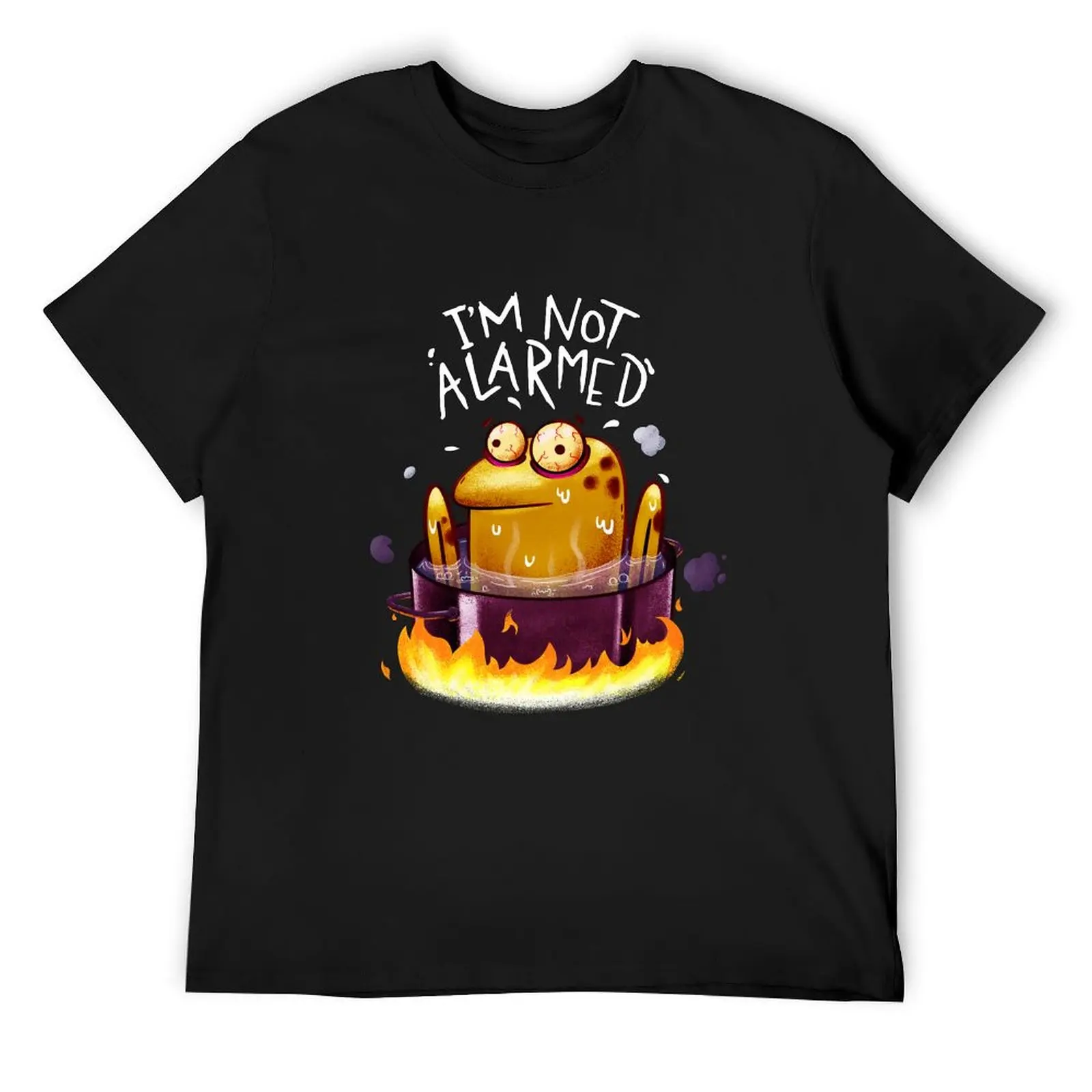 Boiling frog syndrome - I'm not alarmed T-Shirt Personalized t-shirt customs kawaii clothes mens workout shirts
Boiling frog syndrome - I'm not alarmed T-Shirt Personalized t-shirt customs kawaii clothes mens workout shirts