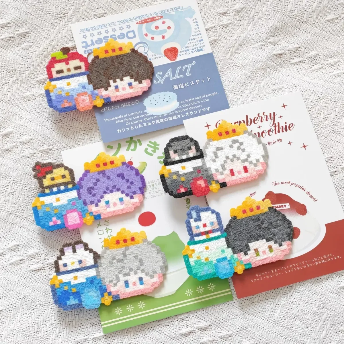 Love and Deepspace Zayne Sylus Caleb Cosplay Anime Cartoon Perler beads hairpin hair accessory headwear Halloween gift
Love and Deepspace Zayne Sylus Caleb Cosplay Anime Cartoon Perler beads hairpin hair accessory headwear Halloween gift