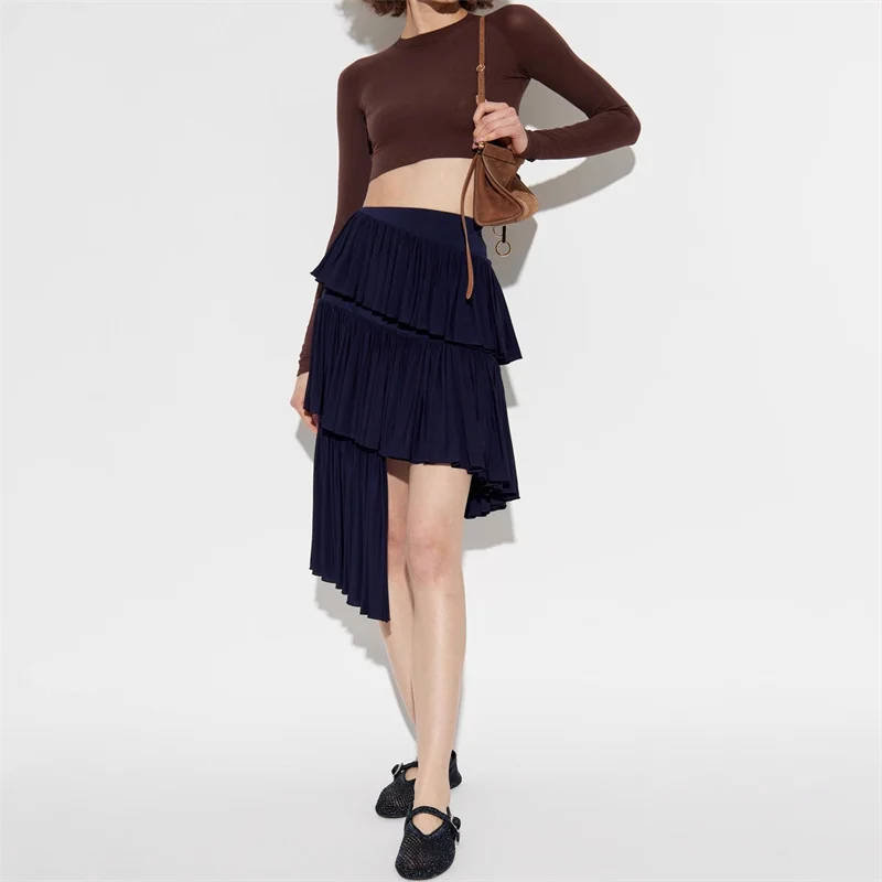 Women's skirt New low waist short skirt for summer 2025 Asymmetric slim fit cake skirt Layered pleated skirt Women's half skirt
Women's skirt New low waist short skirt for summer 2025 Asymmetric slim fit cake skirt Layered pleated skirt Women's half skirt