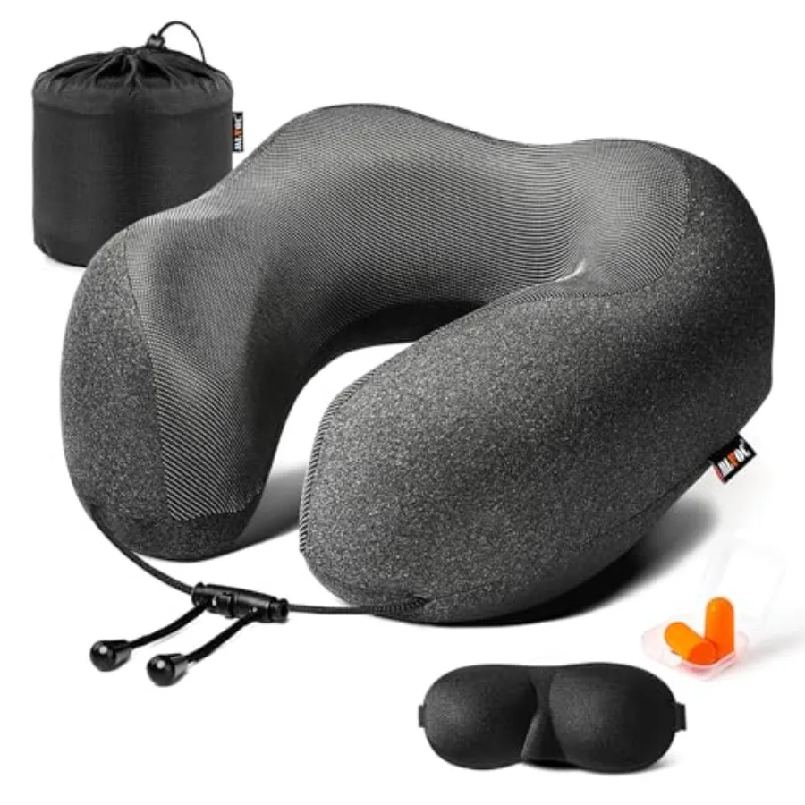 Neck Pillow for Traveling Upgraded 100% Pure Memory Foam Travel Neck Pillow for Airplane Flight Sleep Breathable and Machine Wa
Neck Pillow for Traveling Upgraded 100% Pure Memory Foam Travel Neck Pillow for Airplane Flight Sleep Breathable and Machine Wa