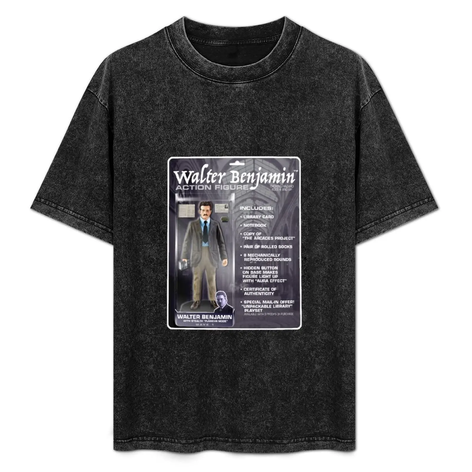 Walter Benjamin Action Figure T-Shirt Outdoor Sports Short Sleeve Top
Walter Benjamin Action Figure T-Shirt Outdoor Sports Short Sleeve Top