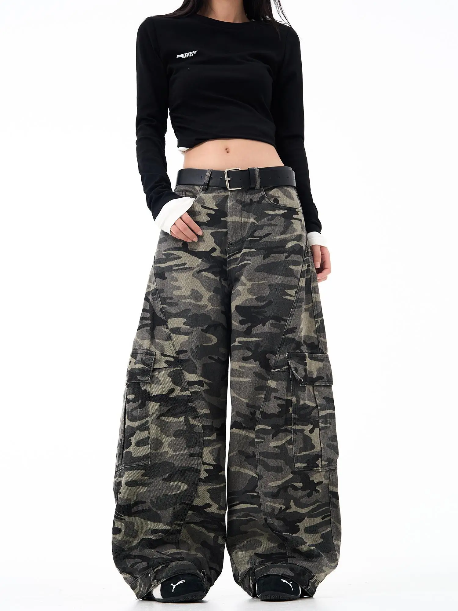 Retro American Knife Camouflage Denim Work Pants Loose Wide Leg Street Style Men's Spring Autumn Casual Trousers
Retro American Knife Camouflage Denim Work Pants Loose Wide Leg Street Style Men's Spring Autumn Casual Trousers