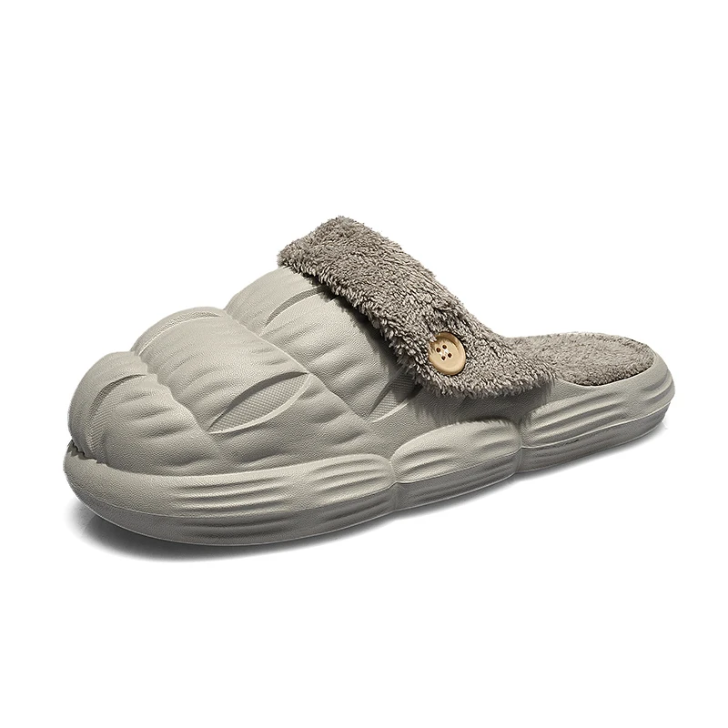 Новые модные зимние мужские и женские хлопковые тапочки, уличные домашние плюшевые тапочки на плоской подошве, мужские нескользящие хлопковые тапочки, домашняя теплая обувь для пар
Новые модные зимние мужские и женские хлопковые тапочки, уличные домашние плюшевые тапочки на плоской подошве, мужские нескользящие хлопковые тапочки, домашняя теплая обувь для пар