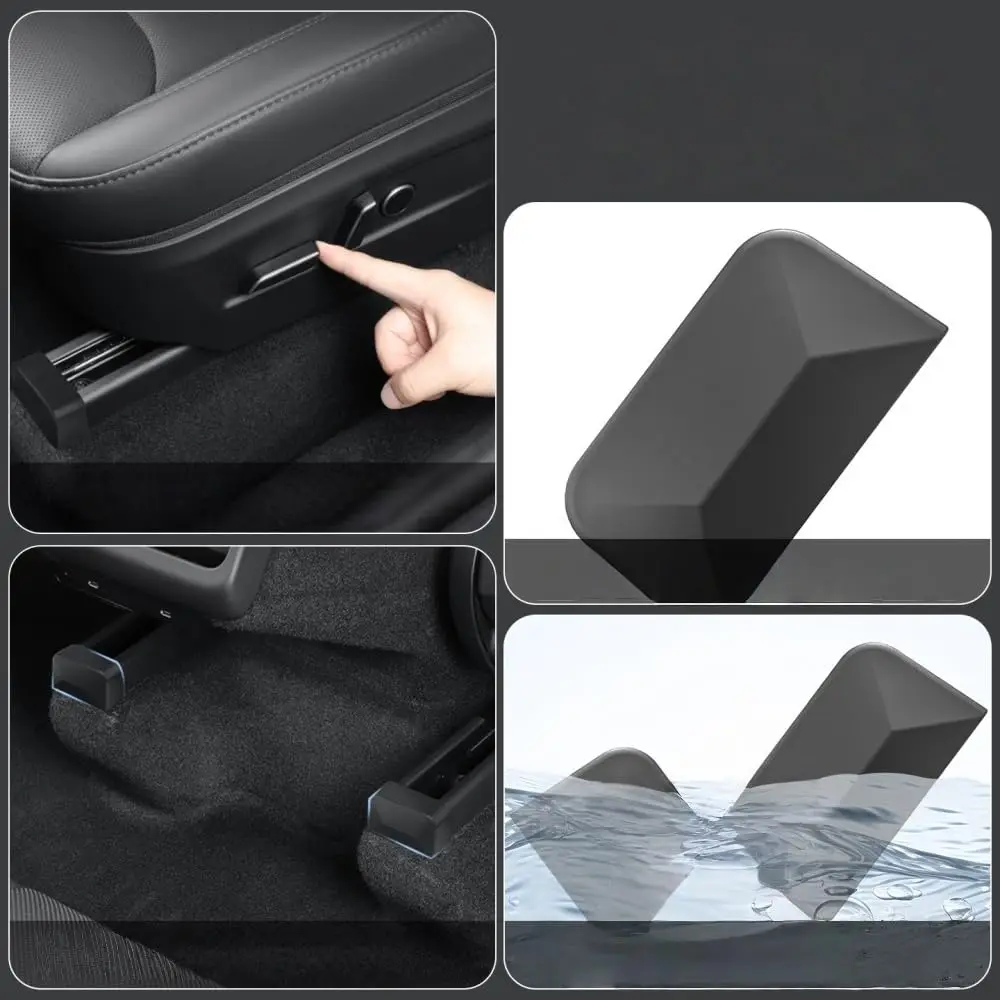 For Tesla Model 3 Highland 24-26 Model Y Juniper 25-26 Rear Seat Rail ABS Cover Protector End Pieces Backseat Slide Protection
For Tesla Model 3 Highland 24-26 Model Y Juniper 25-26 Rear Seat Rail ABS Cover Protector End Pieces Backseat Slide Protection