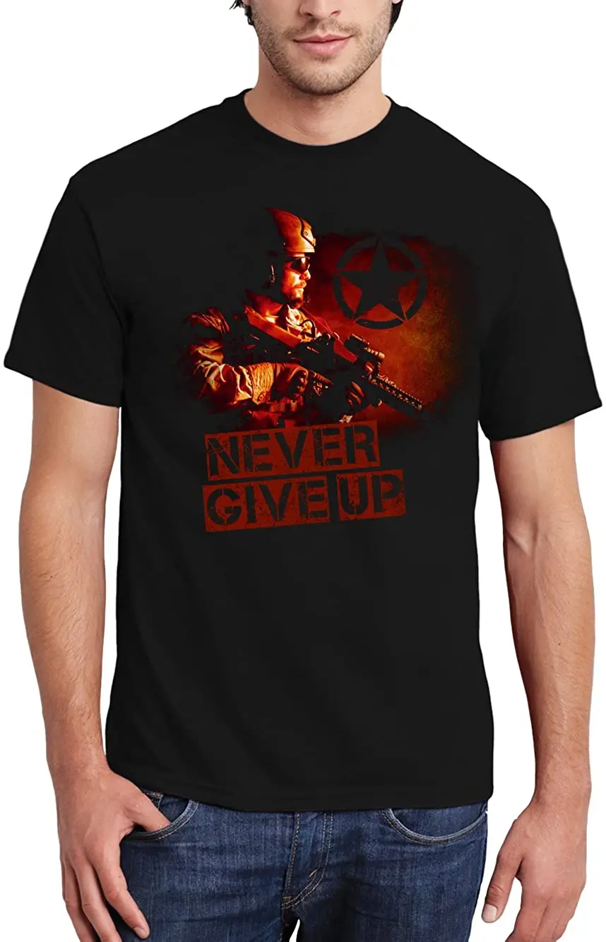 Футболка Rssian мужская с надписью «Never Give Up», Короткий Повседневный Топ из 100% хлопка в стиле Харадзюку
Футболка Rssian мужская с надписью «Never Give Up», Короткий Повседневный Топ из 100% хлопка в стиле Харадзюку