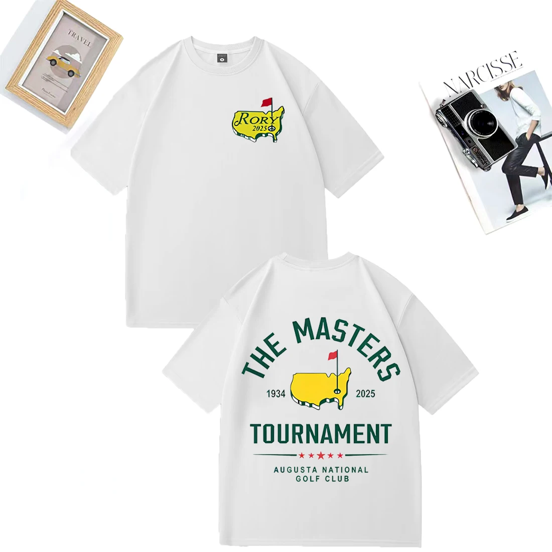 Fashion TShirt Rory Mcllroy Masters 2025 Graphics T-shirt Men women Casual High Quality vintage Hot Cotton short sleeve T Shirts
Fashion TShirt Rory Mcllroy Masters 2025 Graphics T-shirt Men women Casual High Quality vintage Hot Cotton short sleeve T Shirts