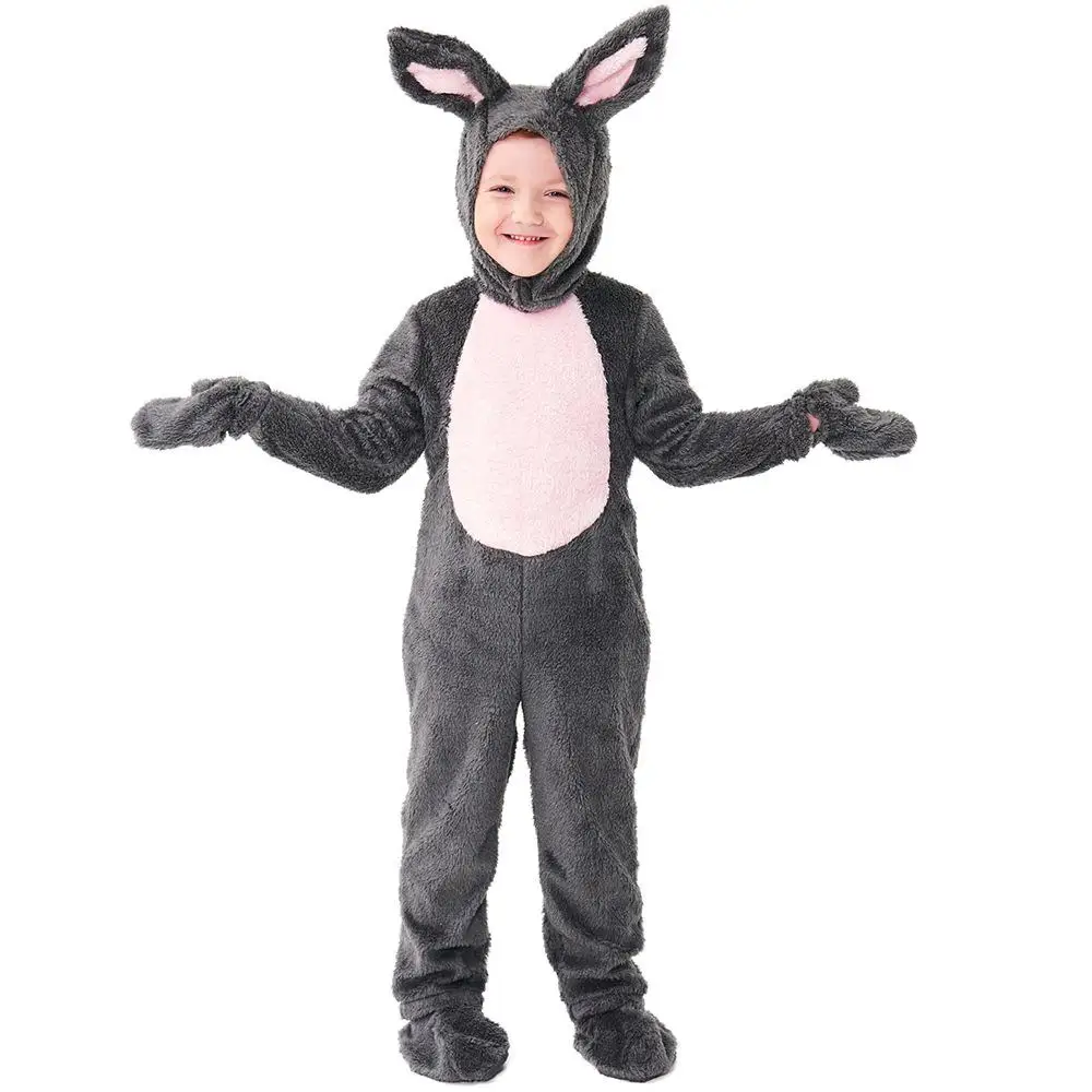 Kids Bunny Costume Set Rabbit Onesie with Ears Hat Gloves Shoes Halloween Easter Carnival Outfit Flannel Pajamas for Boys Girls
Kids Bunny Costume Set Rabbit Onesie with Ears Hat Gloves Shoes Halloween Easter Carnival Outfit Flannel Pajamas for Boys Girls
