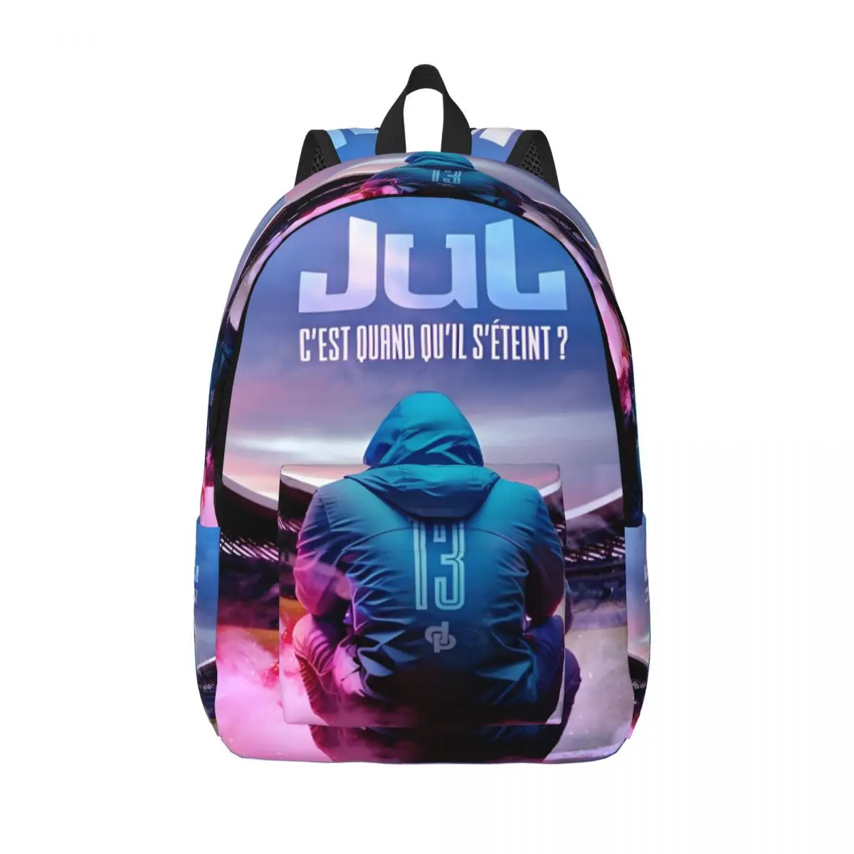 Холщовые рюкзаки французской певицы Jul для женщин и мужчин, водонепроницаемая школьная сумка Marseille с принтом, сумка для книг
Холщовые рюкзаки французской певицы Jul для женщин и мужчин, водонепроницаемая школьная сумка Marseille с принтом, сумка для книг