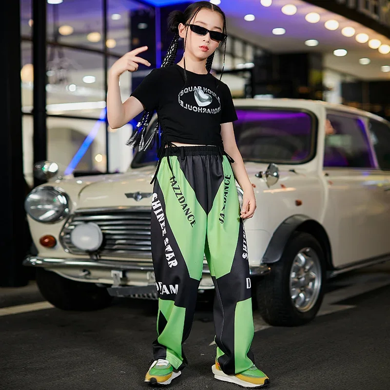 BlackTop Cargo Pants For Girls Jazz Dance Costume Kids Hip hop Clothes Children'S Hip Hop Clothing Stage Street Wear DWY9205
BlackTop Cargo Pants For Girls Jazz Dance Costume Kids Hip hop Clothes Children'S Hip Hop Clothing Stage Street Wear DWY9205