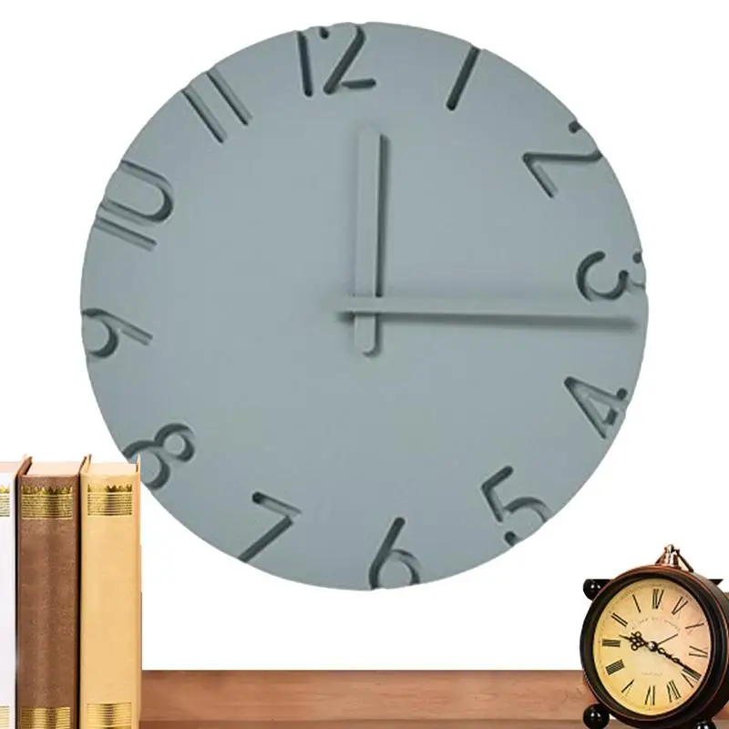 Creative Simple Wall Clock Modern 12Inches Room Decor Round Silent Wall Clock Cement Texture Wall Decor 3D Number Simple Home
Creative Simple Wall Clock Modern 12Inches Room Decor Round Silent Wall Clock Cement Texture Wall Decor 3D Number Simple Home