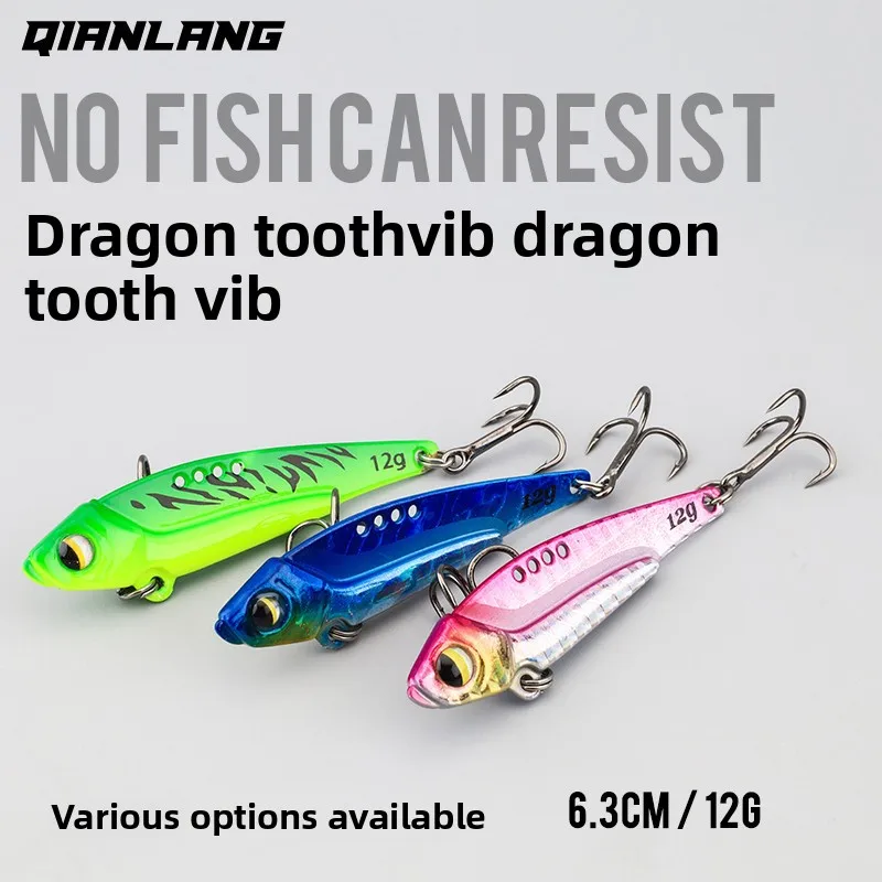 Lead-clad Copper Dragon Tooth Teaser Metal VIB 7g/10g Luya Bait Vibration Sequins Fake Bait Crooked Mouth Mandarin Fish Perch
Lead-clad Copper Dragon Tooth Teaser Metal VIB 7g/10g Luya Bait Vibration Sequins Fake Bait Crooked Mouth Mandarin Fish Perch