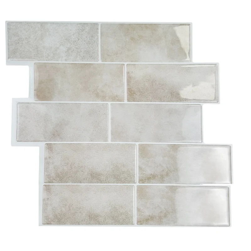 B97A-Wall Tiles For Bathroom Waterproof 10 Sheets Beige Stone Peel And Stick Backsplash Splash Stick On Tiles For Laundry Room
B97A-Wall Tiles For Bathroom Waterproof 10 Sheets Beige Stone Peel And Stick Backsplash Splash Stick On Tiles For Laundry Room