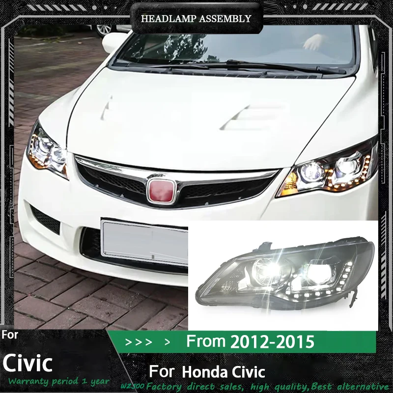 Car For Honda Civic 8th FD2 Headlight 2012-2015 Upgrade Modified New DRL Dynamic Turn Signal LED Headlight Auto Accessories
Car For Honda Civic 8th FD2 Headlight 2012-2015 Upgrade Modified New DRL Dynamic Turn Signal LED Headlight Auto Accessories