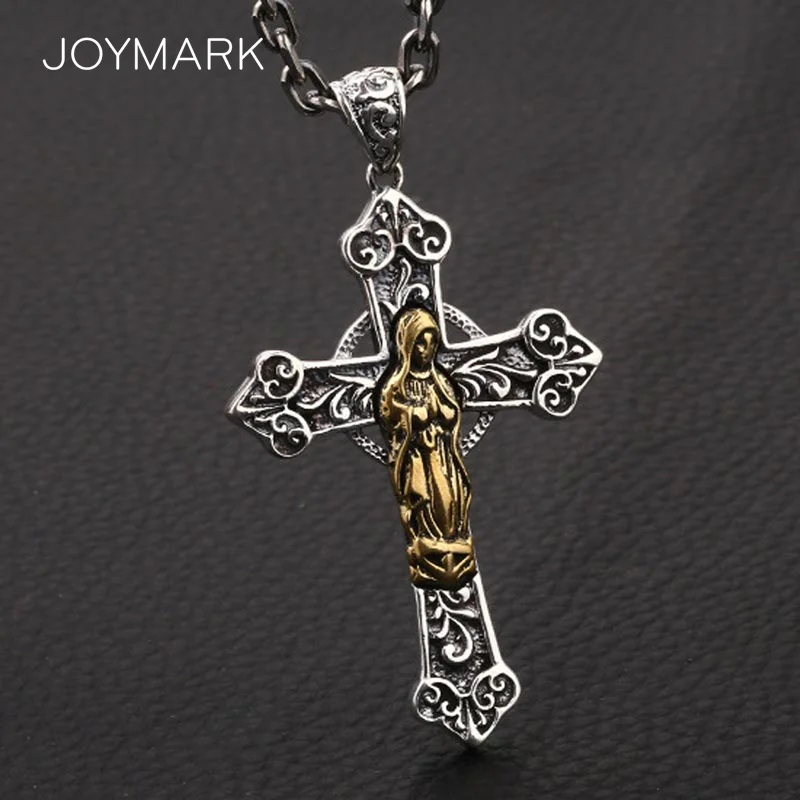Virgin Mary 925 Silver Cross Necklace Pendant For Men And Women Trendy Sterling Silver Jewelry Wholesale TSP270
Virgin Mary 925 Silver Cross Necklace Pendant For Men And Women Trendy Sterling Silver Jewelry Wholesale TSP270