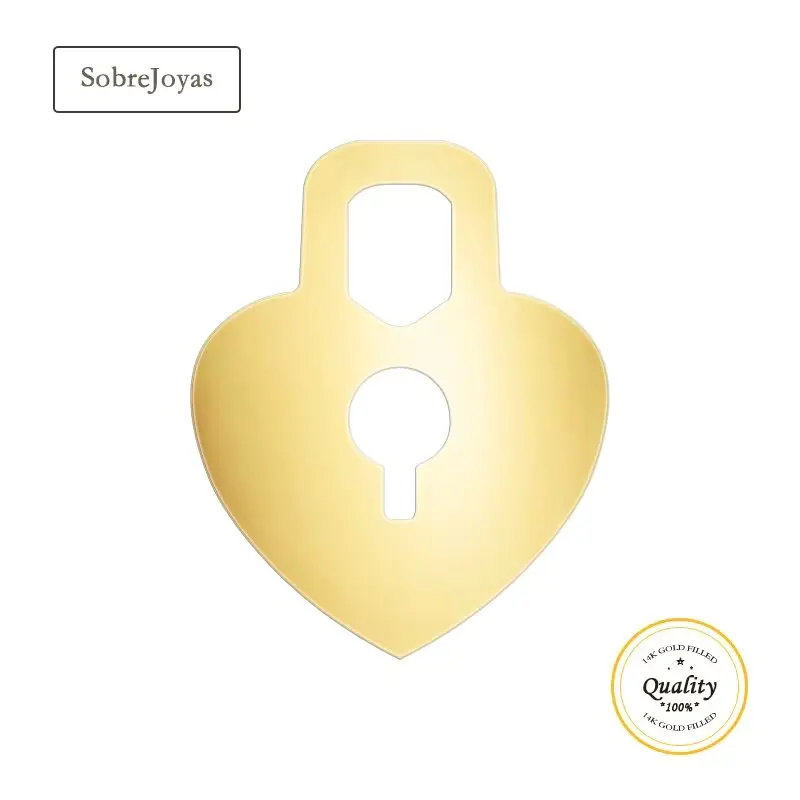 Heart Charms 14K Gold Filled 10x7mm Heart Padlock Dainty Charms 24ga For Bracelet Necklace Making Jewelry DIY Accessories
Heart Charms 14K Gold Filled 10x7mm Heart Padlock Dainty Charms 24ga For Bracelet Necklace Making Jewelry DIY Accessories