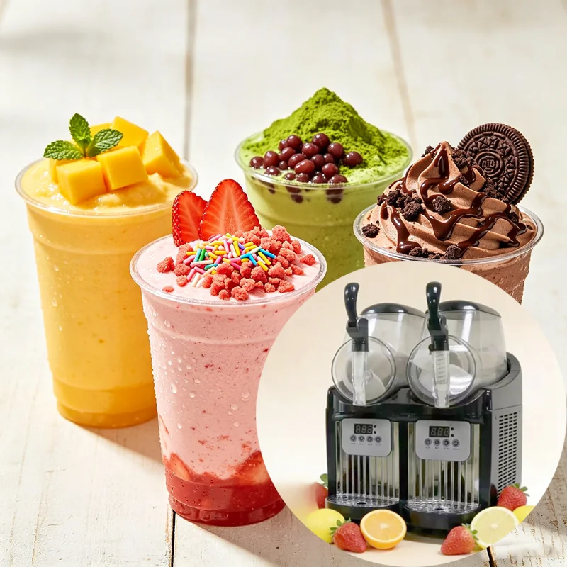 Commercial Slushy Machine 2Lx2 Tank Margarita Maker 830W Stainless Steel Smoothie Frozen Drink Maker For Supermarkets
Commercial Slushy Machine 2Lx2 Tank Margarita Maker 830W Stainless Steel Smoothie Frozen Drink Maker For Supermarkets