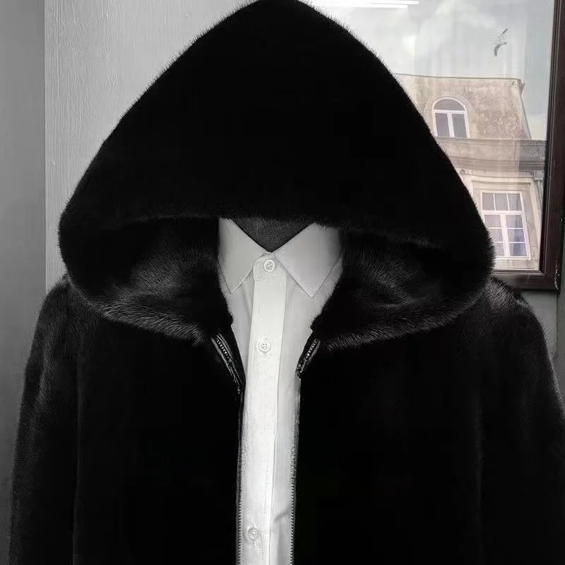 New Warmth Thiened ort Casual Water Rabbit Fur Coat Men's Winter Outerwear Coat Plant Tanned Leather Jaet for Daily Use
New Warmth Thiened ort Casual Water Rabbit Fur Coat Men's Winter Outerwear Coat Plant Tanned Leather Jaet for Daily Use