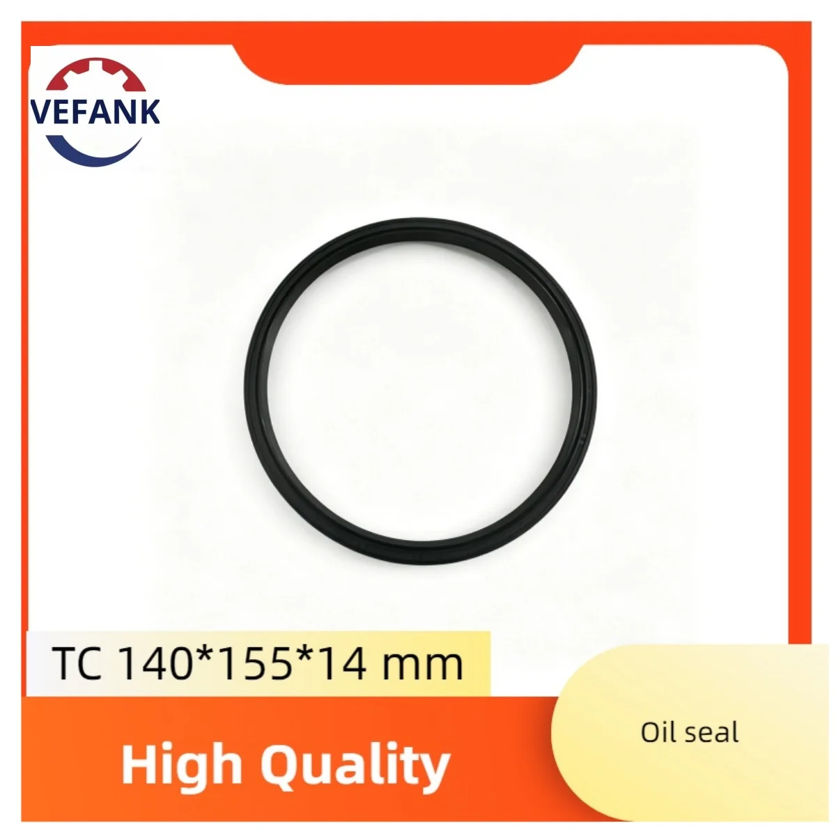 Oil seal TC 140*155*14 mm, NBR, black, factory direct sales, quality guaranteed, suitable for auto repair.
Oil seal TC 140*155*14 mm, NBR, black, factory direct sales, quality guaranteed, suitable for auto repair.