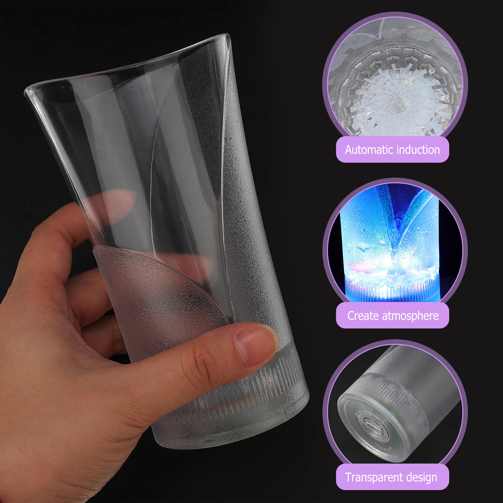 4Pcs Sensory LED Glowing Cups Drinking Cups Portable for Party Home Office Restaurant
4Pcs Sensory LED Glowing Cups Drinking Cups Portable for Party Home Office Restaurant