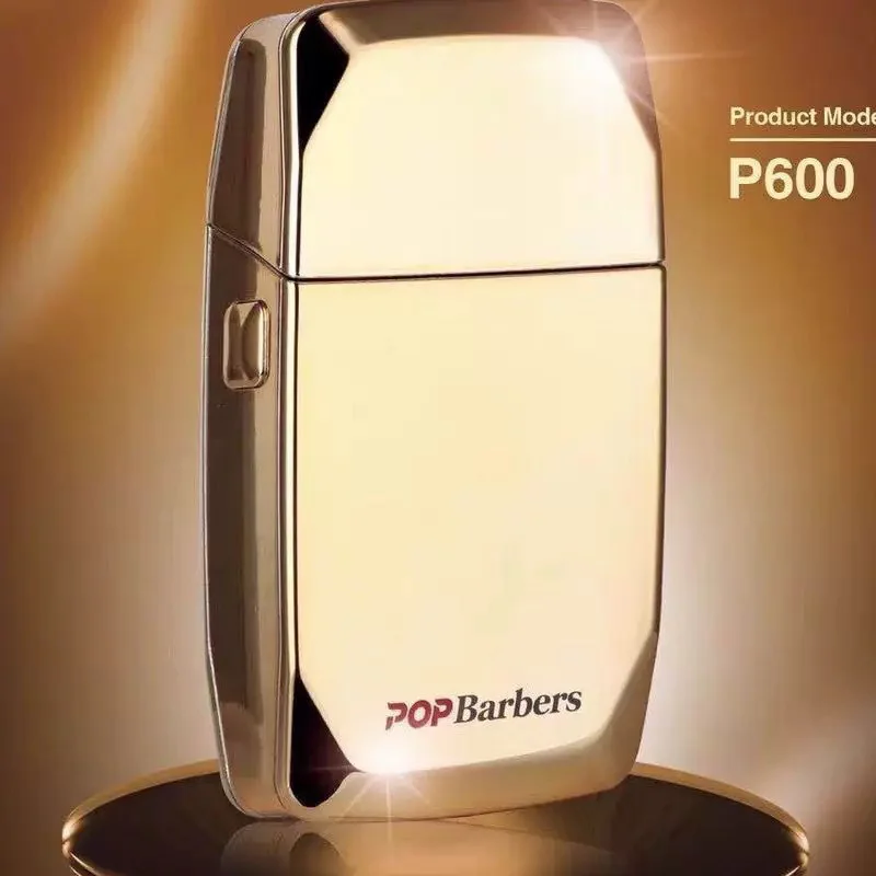 POP Barbers P600 Golden Electric Shaver 9000RPM Professional Bald Short Hair Trimmer Titanium-Plated Low Sense Double Knife Mesh
POP Barbers P600 Golden Electric Shaver 9000RPM Professional Bald Short Hair Trimmer Titanium-Plated Low Sense Double Knife Mesh