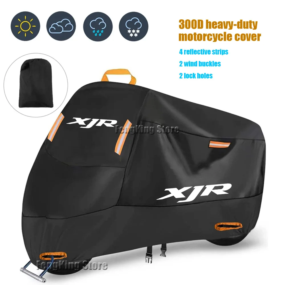 Motorcycle Cover Waterproof Outdoor Scooter UV Protector Dust Rain Cover For YAMAHA XJR 1300 XJR1300 1998-2008
Motorcycle Cover Waterproof Outdoor Scooter UV Protector Dust Rain Cover For YAMAHA XJR 1300 XJR1300 1998-2008