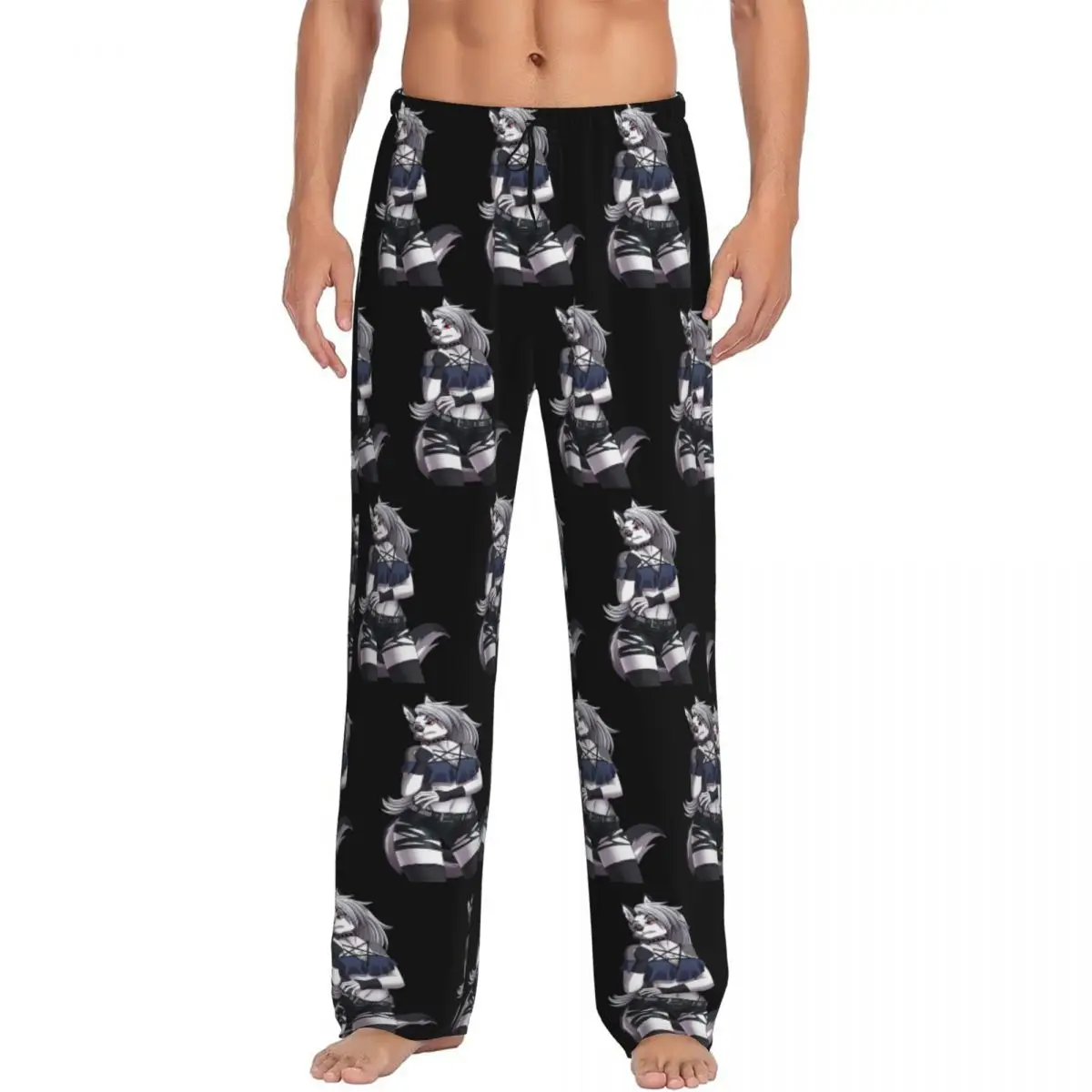 Изготовленные на заказ пижамные штаны Helluva Boss Loona, мужская одежда для сна, штаны для сна с карманами
Изготовленные на заказ пижамные штаны Helluva Boss Loona, мужская одежда для сна, штаны для сна с карманами