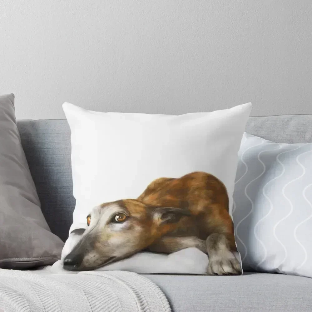 Lazy brindle Greyhound Throw Pillow Decorative Sofa Cushion pillow cover luxury New year pillow
Lazy brindle Greyhound Throw Pillow Decorative Sofa Cushion pillow cover luxury New year pillow