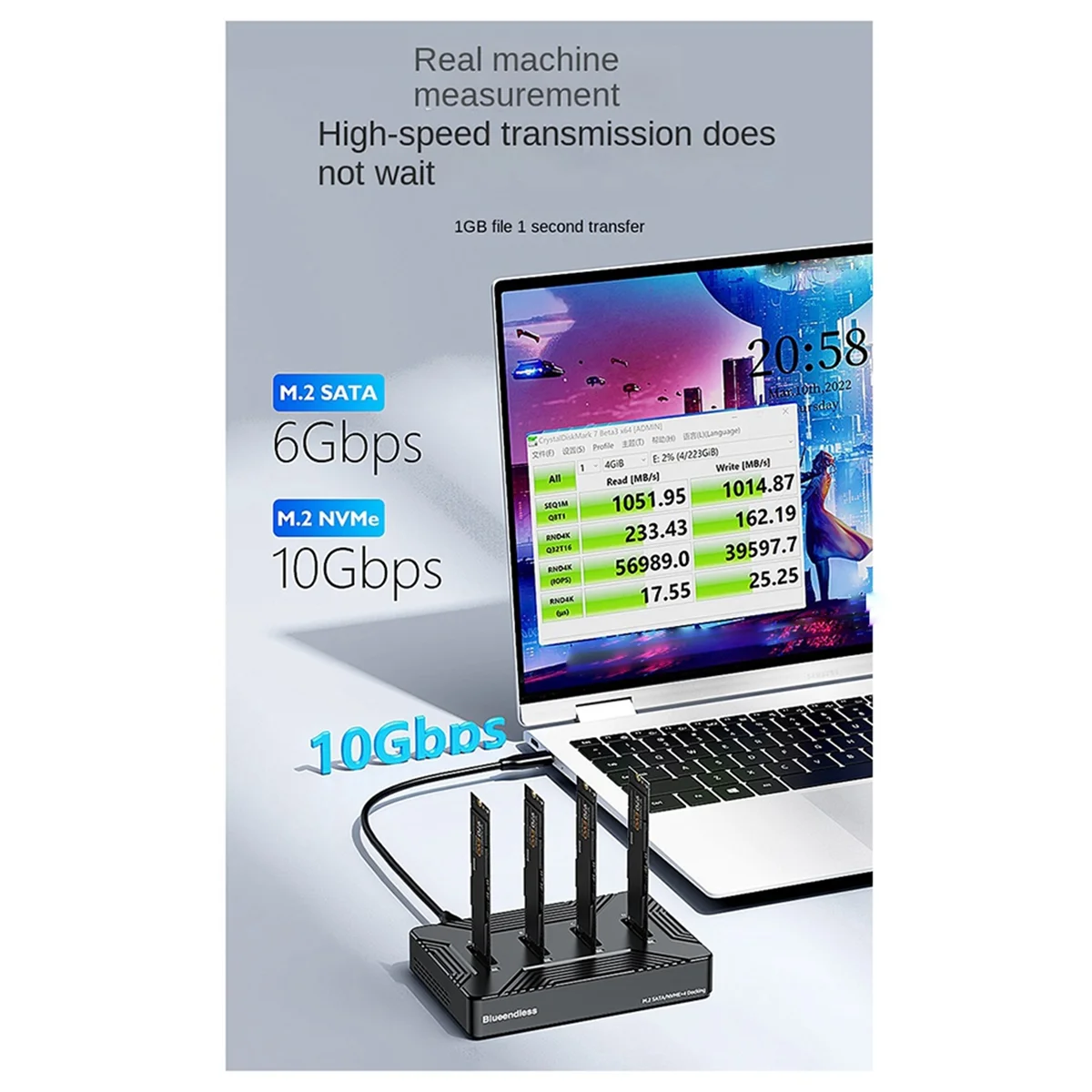 GFR5-Blueendless 4-х отсеков M2 SSD-бокс типа C USB3.2 10 Гбит/с британская вилка
GFR5-Blueendless 4-х отсеков M2 SSD-бокс типа C USB3.2 10 Гбит/с британская вилка
