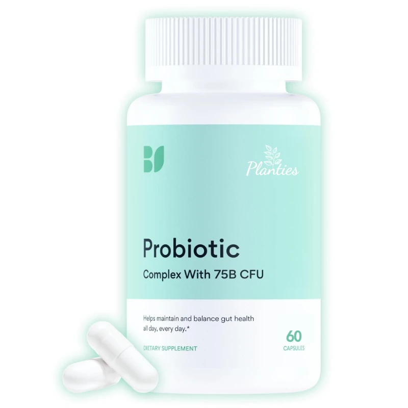 Probiotics+Prebiotics Capsules Digestive Health Support Contains Fermented Wholefoods, Probiotics, and Fiber, 60 Capsules
Probiotics+Prebiotics Capsules Digestive Health Support Contains Fermented Wholefoods, Probiotics, and Fiber, 60 Capsules