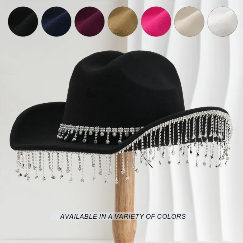 A water tassel bride's top hat gender-neutral style for party stages light luxury music festivals and balls
A water tassel bride's top hat gender-neutral style for party stages light luxury music festivals and balls