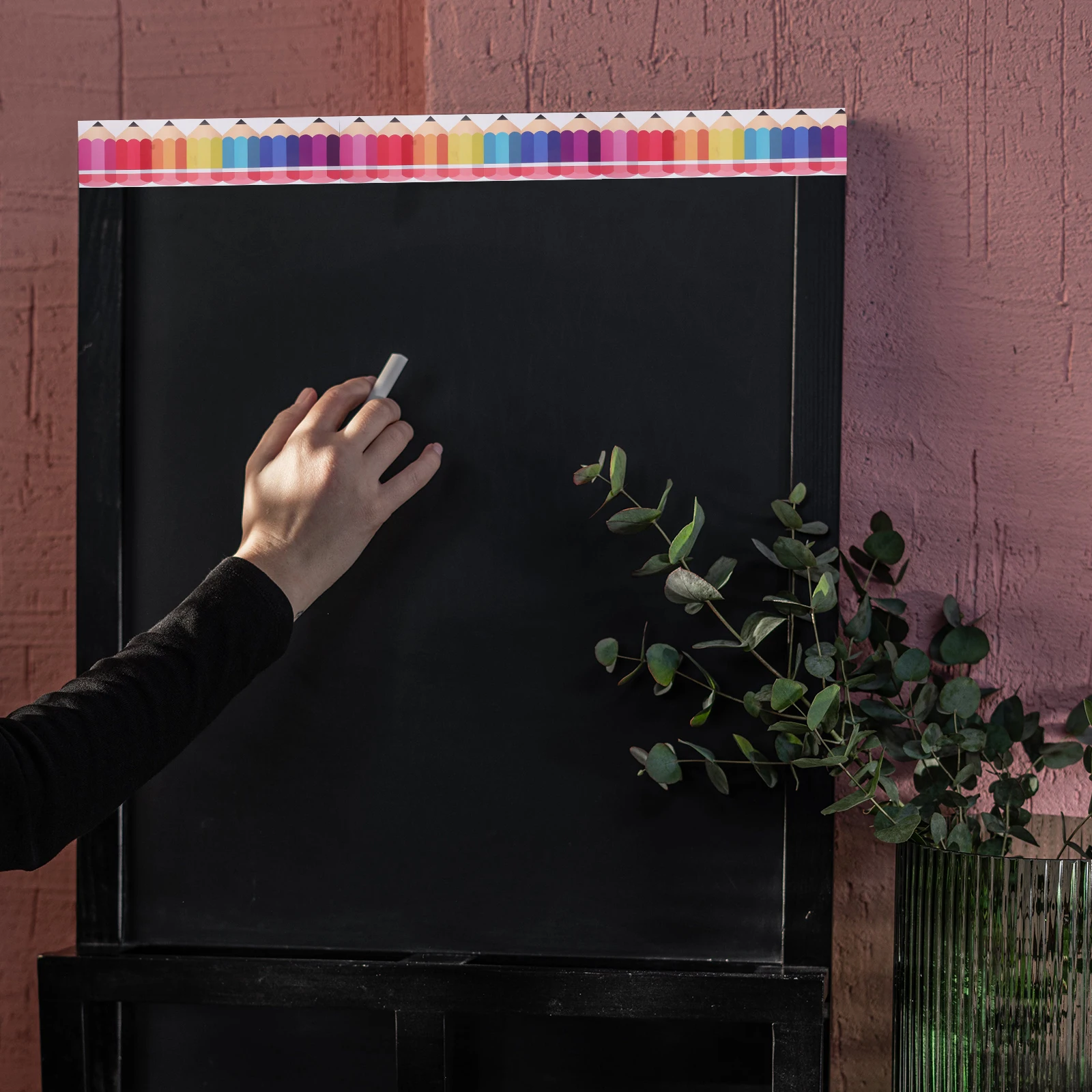 Pencil Border Sticker Paper for Bulletin Board Blackboard Classroom Borders Rolled Trim
Pencil Border Sticker Paper for Bulletin Board Blackboard Classroom Borders Rolled Trim