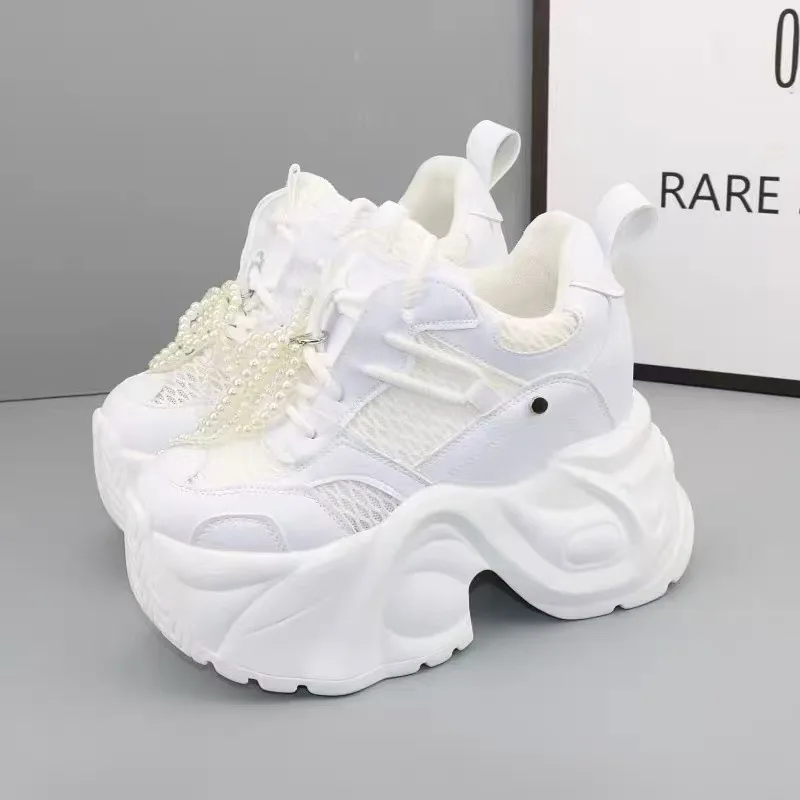 2026 Women's Summer Mesh Breathable White Shoes Height Increasing Thick Sole Dad Casual Daily Sports Shoes
2026 Women's Summer Mesh Breathable White Shoes Height Increasing Thick Sole Dad Casual Daily Sports Shoes