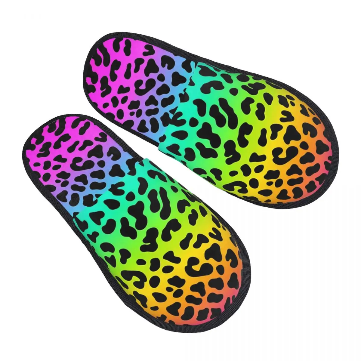 Custom Rainbow Animal Leopard Soft Memory Foam House Slippers Women Cozy Warm Anti-Skid Slipper
Custom Rainbow Animal Leopard Soft Memory Foam House Slippers Women Cozy Warm Anti-Skid Slipper
