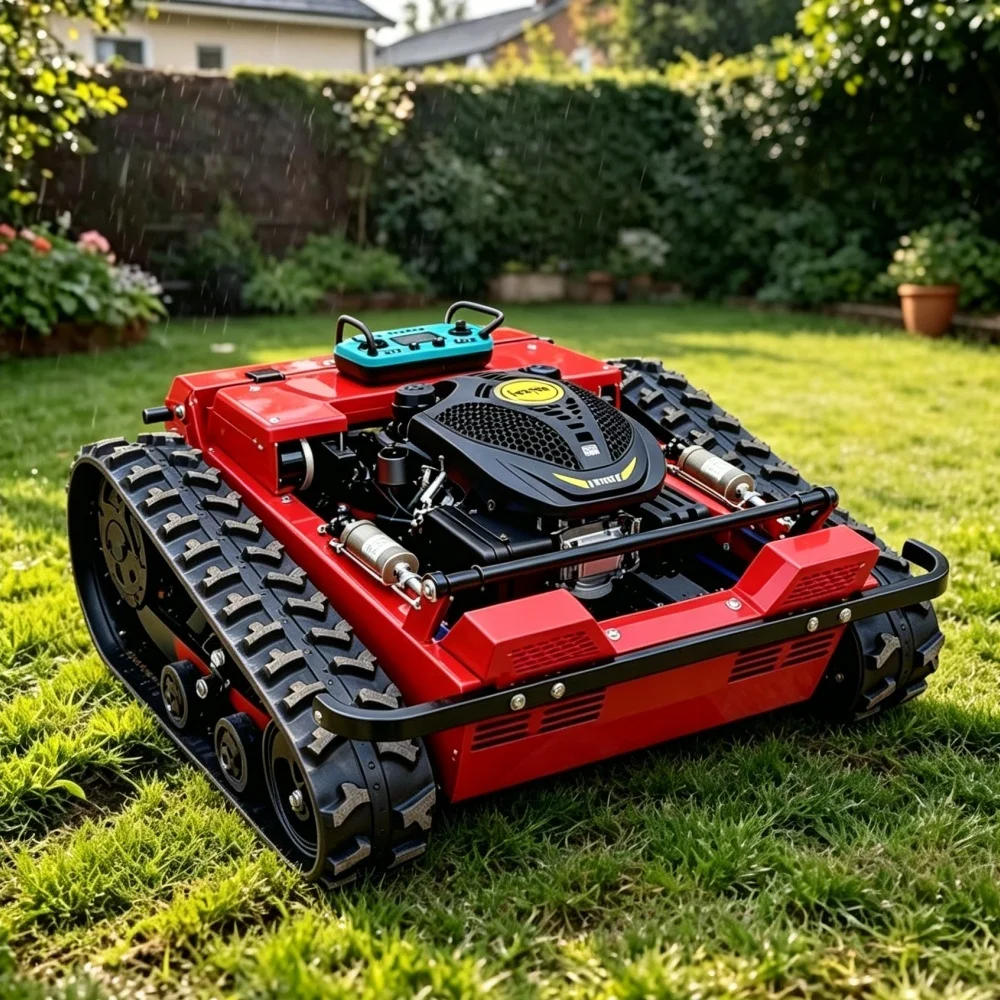 Customization Tracked Lawn Mower Simple Design Remote Control Type Lawn Mower Lawn Prune Agriculture Garden
Customization Tracked Lawn Mower Simple Design Remote Control Type Lawn Mower Lawn Prune Agriculture Garden