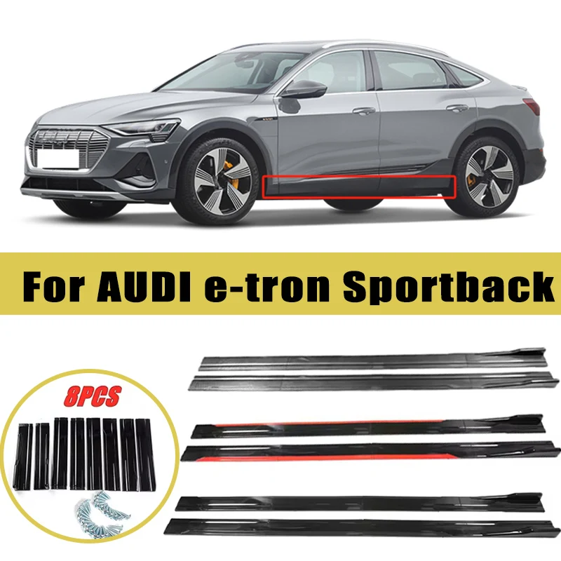 Universal 2m/2.2m Car Side Skirt Extension SplitterBumper Racing Side Wing Bumper Lip Side Spoiler For AUDI E-tron Sportback
Universal 2m/2.2m Car Side Skirt Extension SplitterBumper Racing Side Wing Bumper Lip Side Spoiler For AUDI E-tron Sportback