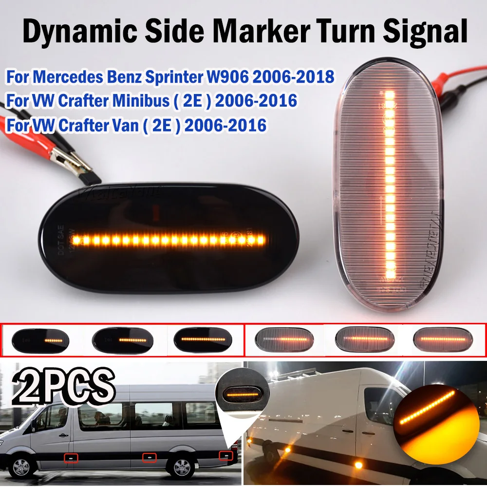 Car Turn Signal Light LED Dynamic Side Marker Lamp For Volkswagen Crafter For Benz Sprinter W906 Auto Accessory W906 A0038202956
Car Turn Signal Light LED Dynamic Side Marker Lamp For Volkswagen Crafter For Benz Sprinter W906 Auto Accessory W906 A0038202956
