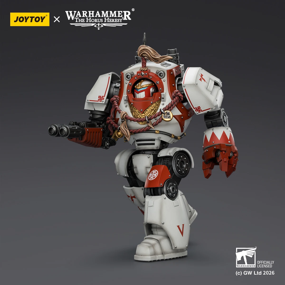 【In Stock】JOYTOY Warhammer 40K White Scars 1/18 Contemptor Dreadnought with Melta Cannon and Gravis Power Fist Action Figure
【In Stock】JOYTOY Warhammer 40K White Scars 1/18 Contemptor Dreadnought with Melta Cannon and Gravis Power Fist Action Figure