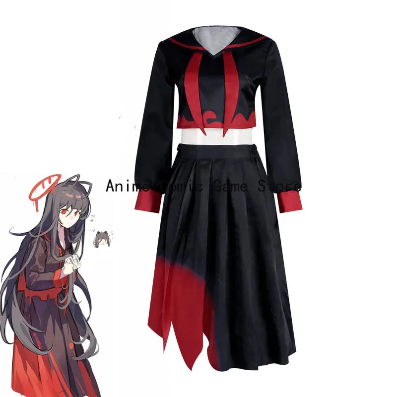 In Stock S-3XL Blue Archive Kenzaki Tsurugi Cosplay Costume Anime Project MX Jk Sailor Skirt Halloween Party Outfit for Women
In Stock S-3XL Blue Archive Kenzaki Tsurugi Cosplay Costume Anime Project MX Jk Sailor Skirt Halloween Party Outfit for Women
