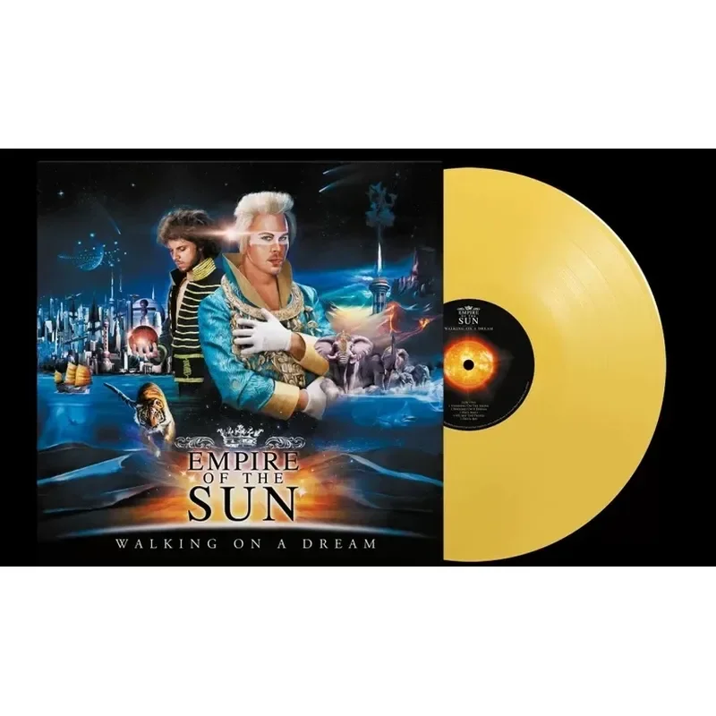 Yellow Gum Empire Of The Sun Walking On A Dream Synthesizer Pop LP for Vinyl Record Player
Yellow Gum Empire Of The Sun Walking On A Dream Synthesizer Pop LP for Vinyl Record Player