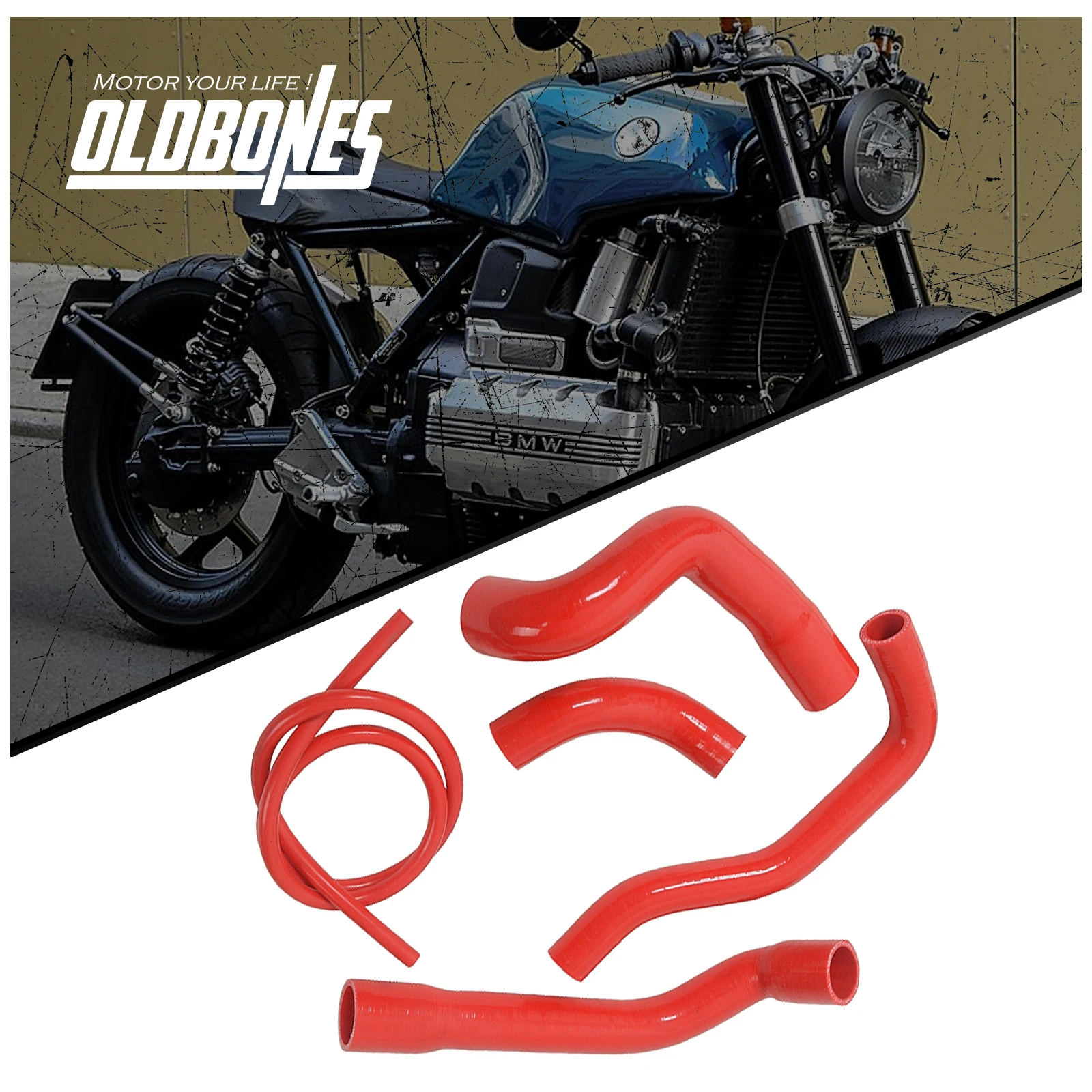 For 1982-1992 BMW K100 K 100 Silicone Radiator Coolant Hose Kit Cafe Racer Motorcycle Accessories
For 1982-1992 BMW K100 K 100 Silicone Radiator Coolant Hose Kit Cafe Racer Motorcycle Accessories