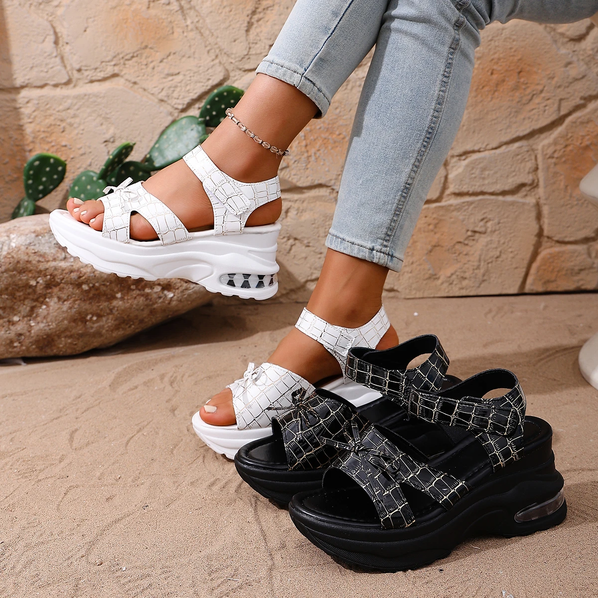 Женские сандалии 2026: Новые летние повседневные сандалии на платформе и танкетке, увеличивающие рост, для пляжа и спорта, на высоком каблуке
Женские сандалии 2026: Новые летние повседневные сандалии на платформе и танкетке, увеличивающие рост, для пляжа и спорта, на высоком каблуке