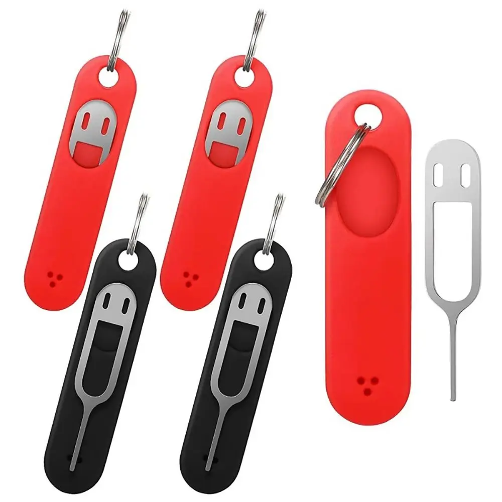 1Pcs with Detachable Keyring Card Pin Mobile Phone Portable SIM Card Removal Tool Mini Anti-Lost Keychain Charm for Smartphones
1Pcs with Detachable Keyring Card Pin Mobile Phone Portable SIM Card Removal Tool Mini Anti-Lost Keychain Charm for Smartphones