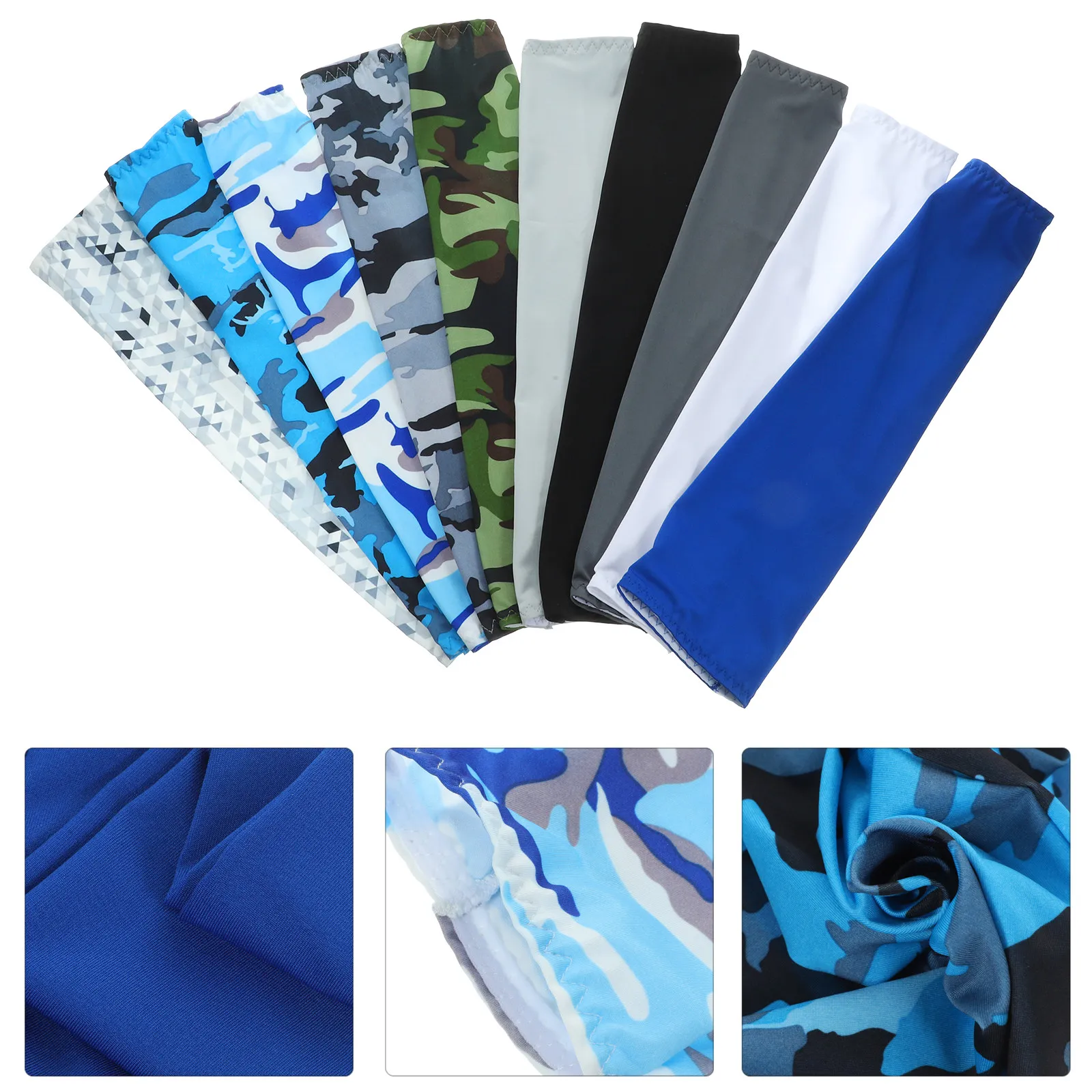 10Pairs Uv Protection Arm Sleeves Cooling Breathable Sun Sleeves for Men Women Outdoor Running Hiking Fishing Baseball
10Pairs Uv Protection Arm Sleeves Cooling Breathable Sun Sleeves for Men Women Outdoor Running Hiking Fishing Baseball