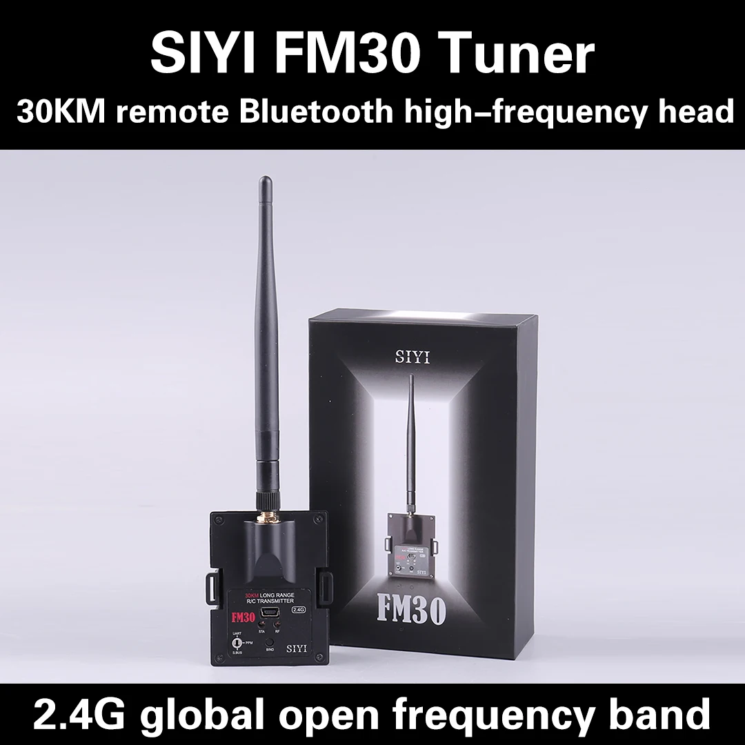 SIYI FM30 2,4G 30 км радиомодуль дальнего действия Datalink телеметрия Bluetooth с мини-приемником FR OpenTX OTA гоночные дроны RC
SIYI FM30 2,4G 30 км радиомодуль дальнего действия Datalink телеметрия Bluetooth с мини-приемником FR OpenTX OTA гоночные дроны RC