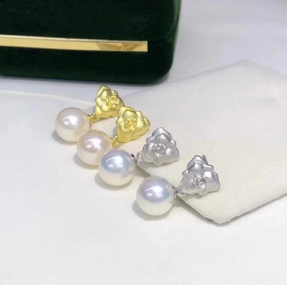 Серьги из чистого серебра S925, модные и элегантные серьги с жемчугом AAA8-9 мм, 9-10 мм, 10-11 мм, серьги с натуральным жемчугом Южного моря
Серьги из чистого серебра S925, модные и элегантные серьги с жемчугом AAA8-9 мм, 9-10 мм, 10-11 мм, серьги с натуральным жемчугом Южного моря