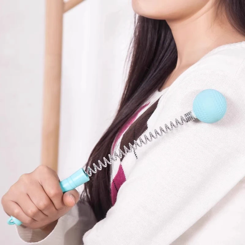 1PC Manual Massage Hammer Stick Ball Body Massager Spring Elastic Knock Shoulder Arm Leg Hip Waist Golf Ball Massager
1PC Manual Massage Hammer Stick Ball Body Massager Spring Elastic Knock Shoulder Arm Leg Hip Waist Golf Ball Massager