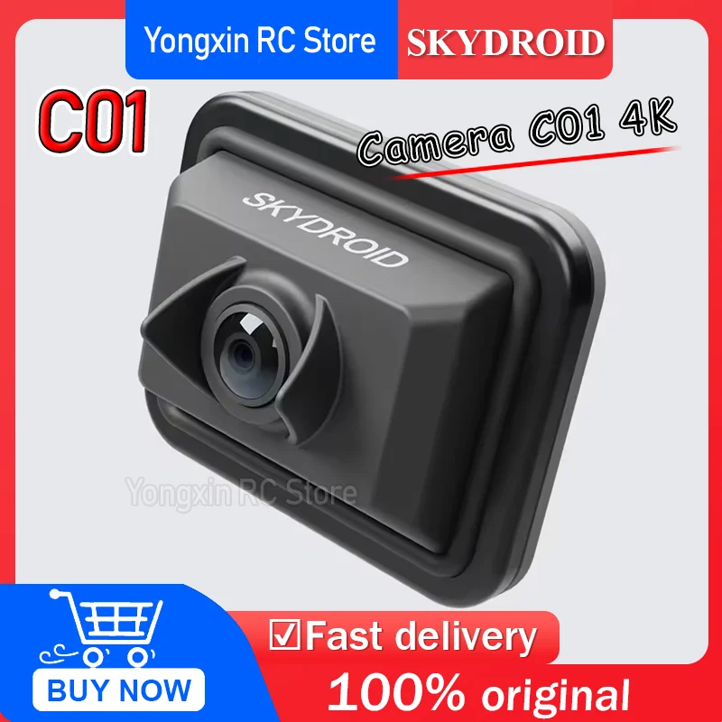 Камера Skydroid C01 водонепроницаемая, 4K, 30 кадров/с, со стабилизацией EIS, сверхширокоугольная, -90° ° ~16 ° Поворотный механизм, легкий дизайн, 70 г
Камера Skydroid C01 водонепроницаемая, 4K, 30 кадров/с, со стабилизацией EIS, сверхширокоугольная, -90° ° ~16 ° Поворотный механизм, легкий дизайн, 70 г