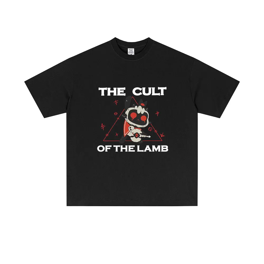 Funny Game Cult of The Lamb Graphic T-shirt Men Women High Quality Soft Cotton T Shirts Unisex Casual Oversized Crewneck Tshirt
Funny Game Cult of The Lamb Graphic T-shirt Men Women High Quality Soft Cotton T Shirts Unisex Casual Oversized Crewneck Tshirt